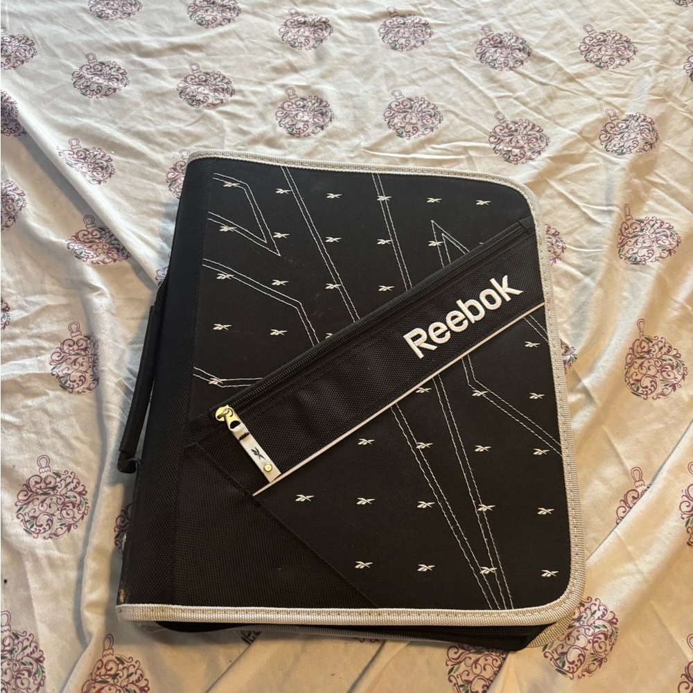 Reebok Black and White Organizer